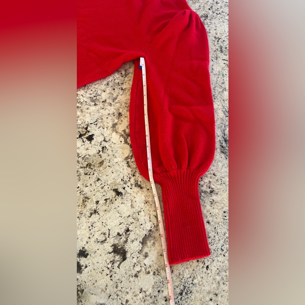 ❤️ Sofia One Shoulder Red Sweater | M - Picture 7 of 8